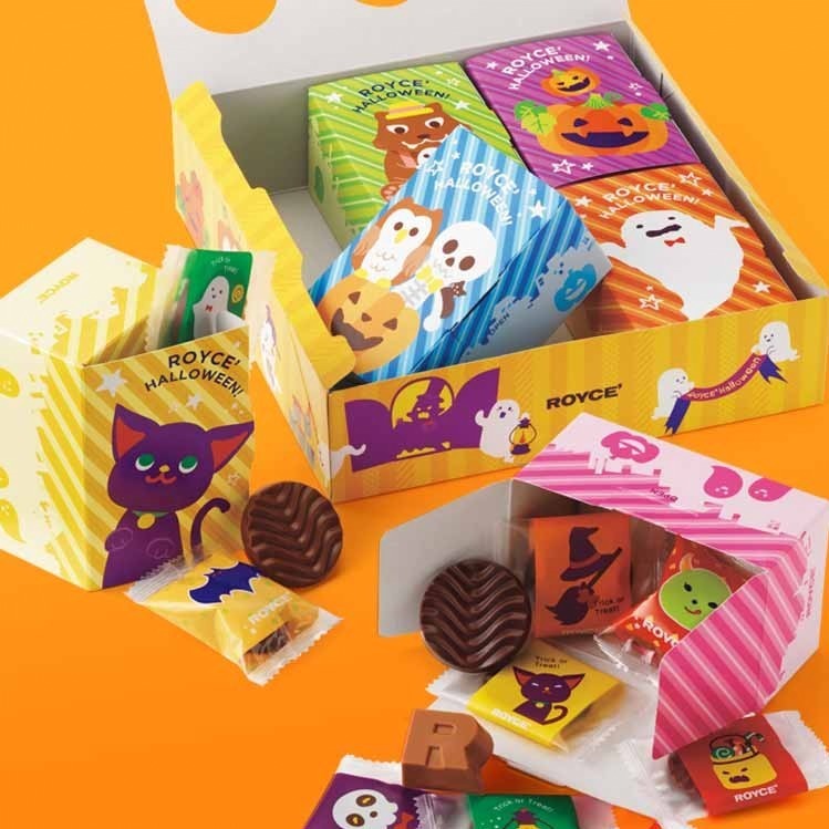 ロイズのハロウィン、“オバケの窓”からお菓子を取り出す限定ボックス＆おみくじ付きチョコレート｜写真5