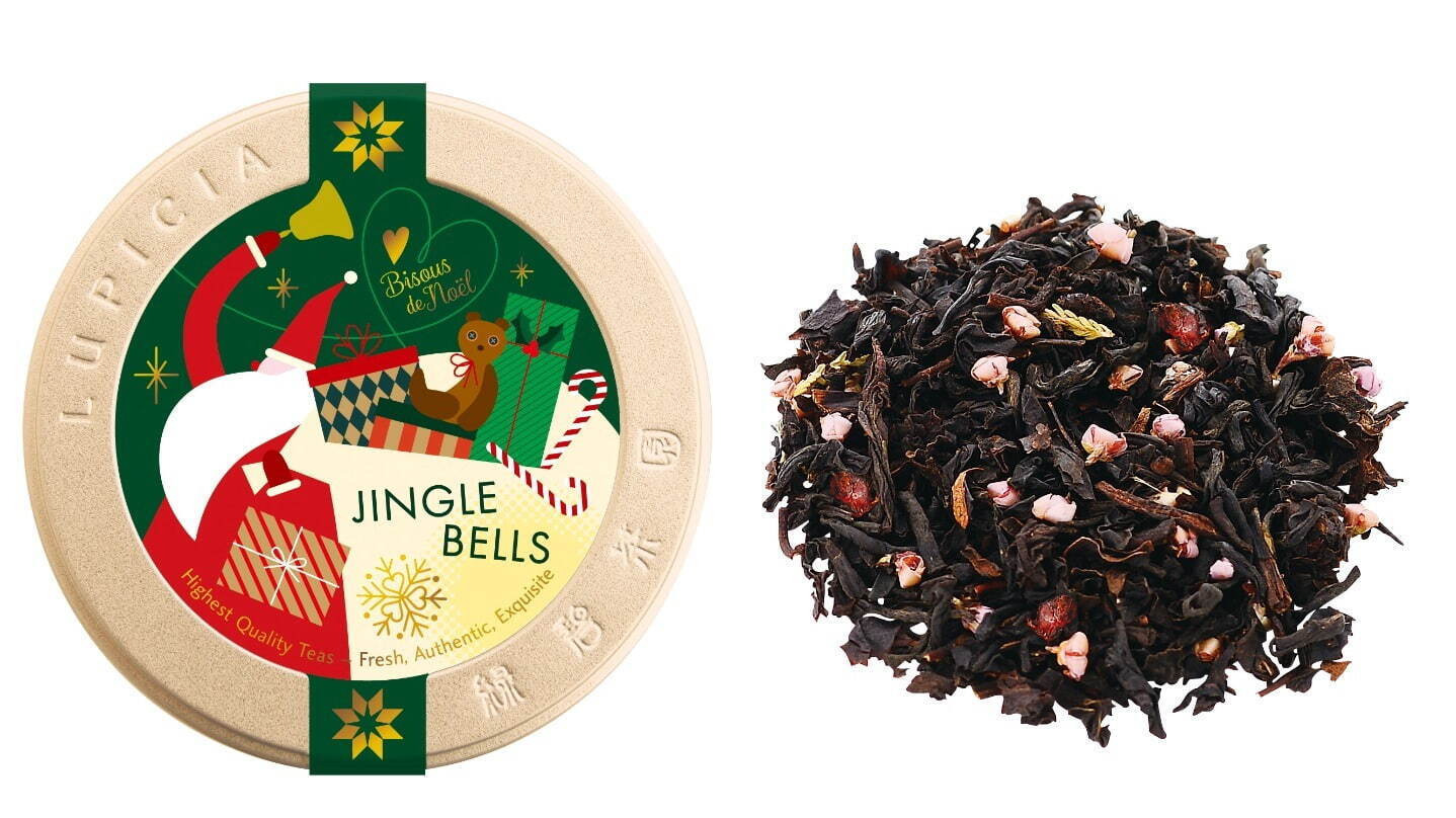 ルピシア2022年クリスマスティー、“クリスマスケーキ”のような苺バニラフレーバーなど限定紅茶缶｜写真4