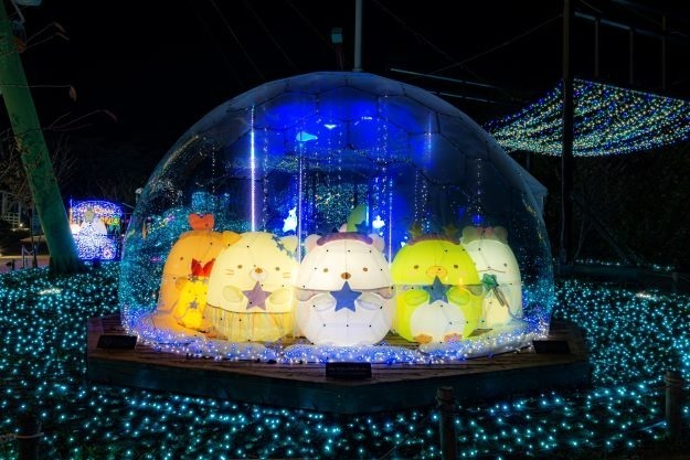 さがみ湖もりもり「すみっコぐらしイルミネーション」