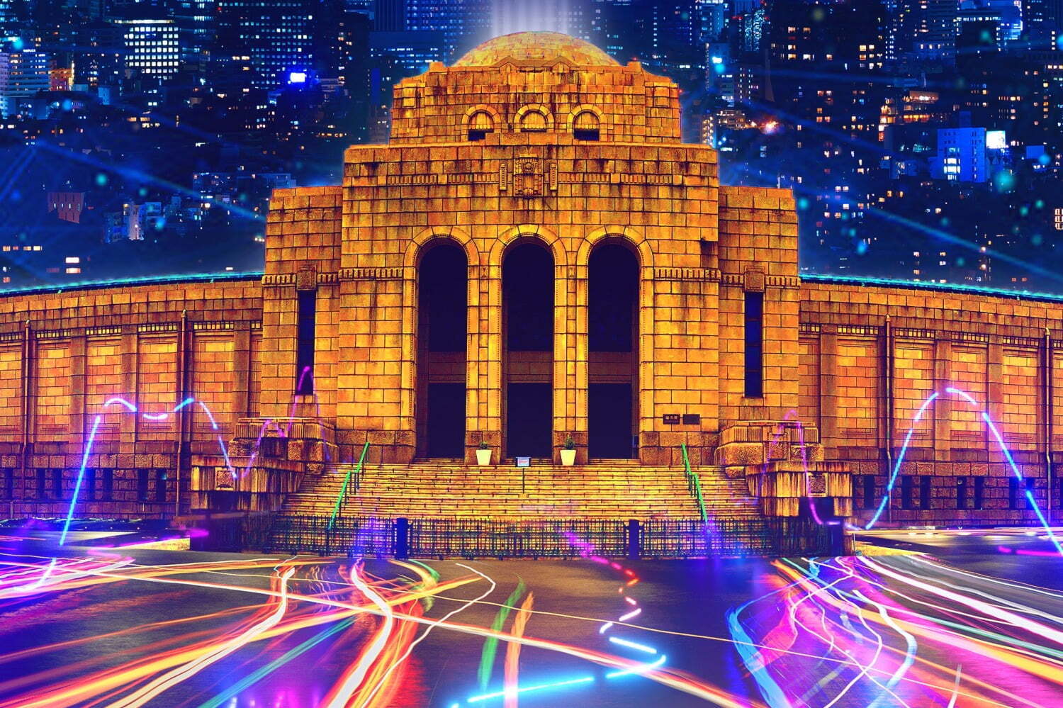 デジタル｜光の祭典「トウキョウライツ 2022」明治神宮外苑で、世界のプロジェクションマッピングや光のアート