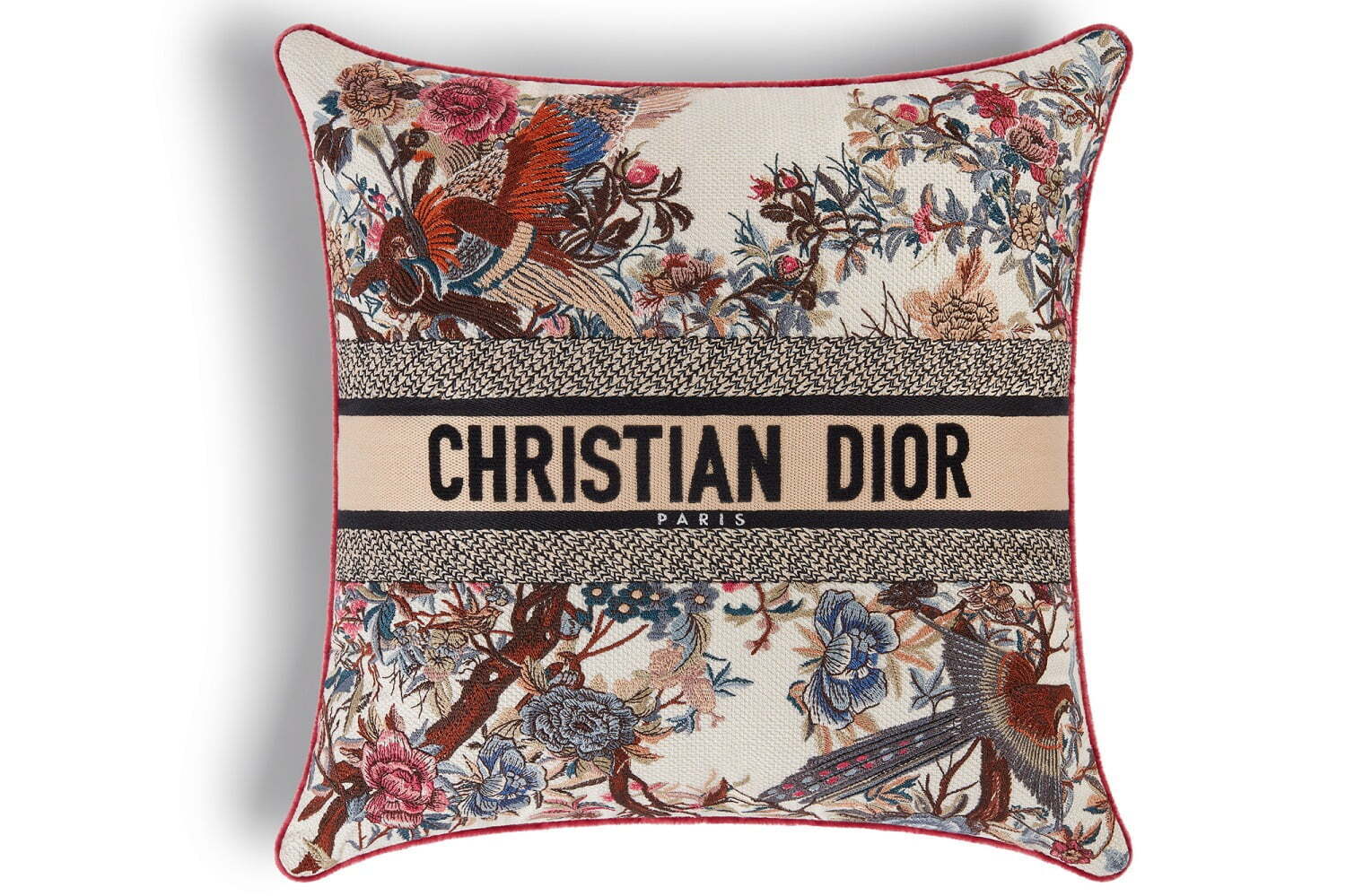 ディオール メゾン“花や鳥”を描いた「ジャルダン ディヴェール」テーブルウェアやクッション
