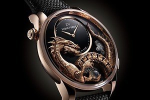 ジャケ・ドロー“ドラゴン”が動く新作腕時計、『ロード・オブ・ザ・リング』イラストレーターとコラボ