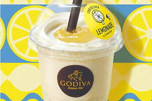 ゴディバ「ショコリキサー レモネード by レモニカ」爽やかレモン×ホワイトチョコのコラボドリンク
