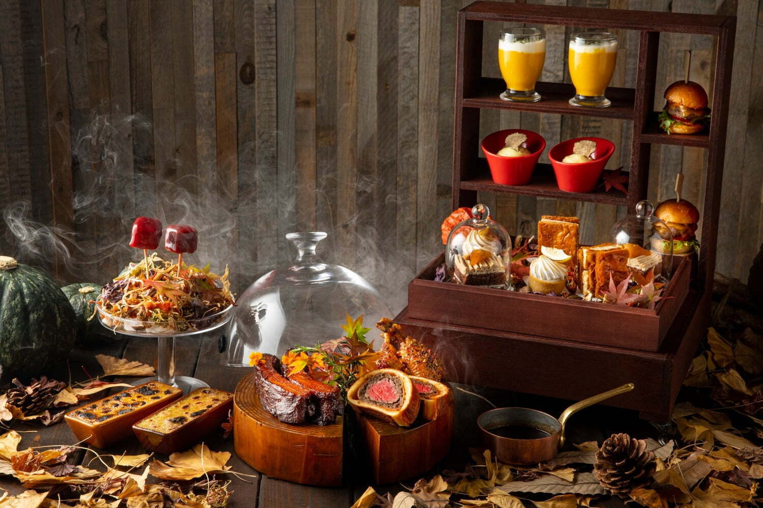 ヒルトン東京「鴨肉のビーツボンボン」