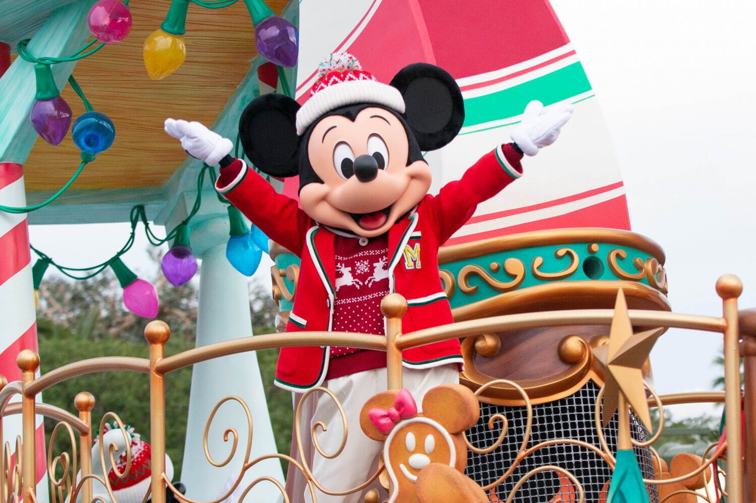 【最終値下】ディズニーランド 2019年 クリスマス セーター ミッキー