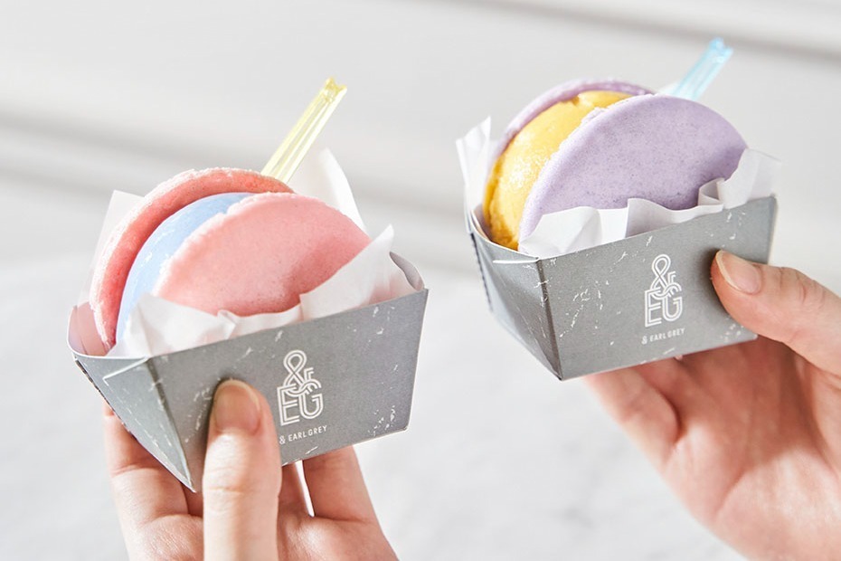 クリームチーズ｜アールグレイ専門店「アンドアールグレイ」“茶葉の香る”新作マカロンジェラート＆ハワイアンスコーン