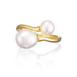 4℃から水モチーフの新作ジュエリー、しずく＆泡を表現したバロックパールのネックレスやリング｜写真4