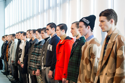 エムエスジーエム 2014-15年秋冬 ウィメンズ&メンズ コレクション