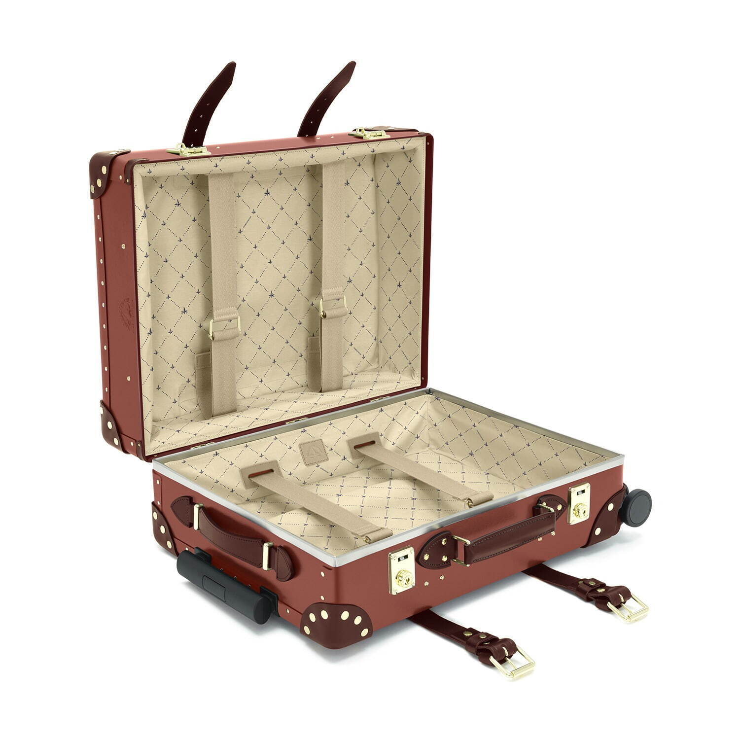 グローブ・トロッター125個限定スーツケース、ヘリテージブラウンなど定番カラーを最高素材で｜写真13