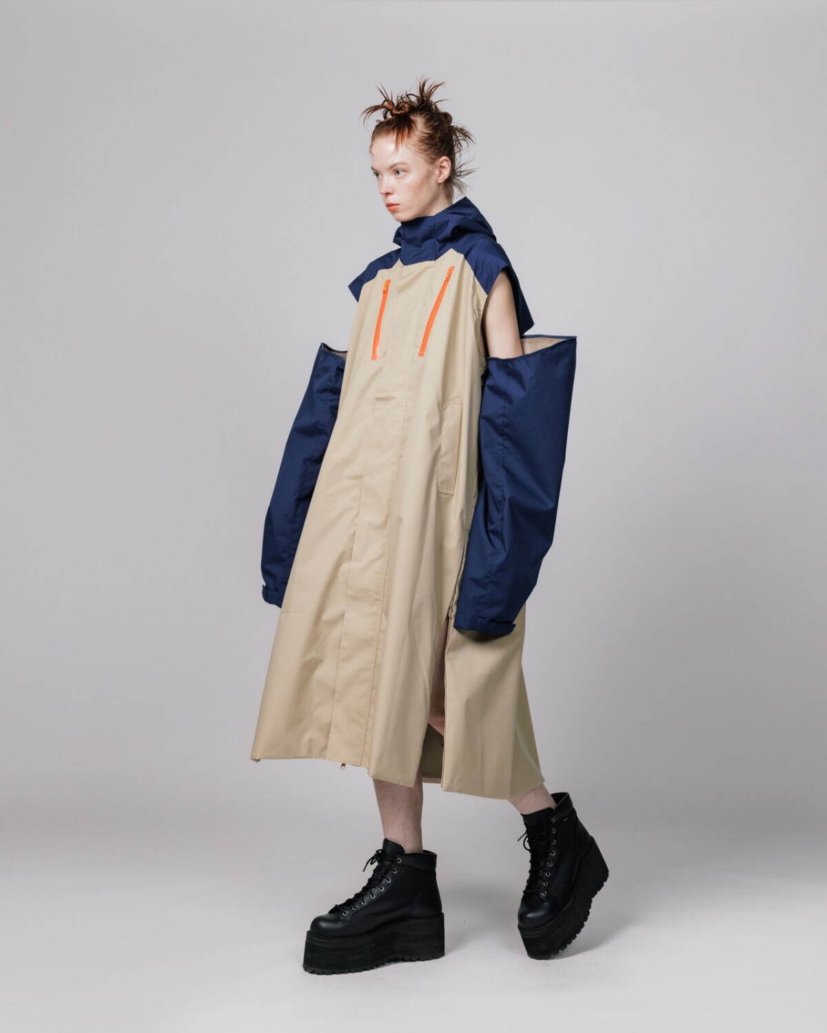 ノントーキョー 2023年春夏｜female ポンチョ