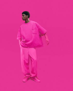 ヴァレンティノ(VALENTINO) ピンクPP｜写真1