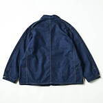 ポストオーバーオールズのカバーオール、ショート丈のボックスシルエットにステッチ入りポケットをプラス｜写真7