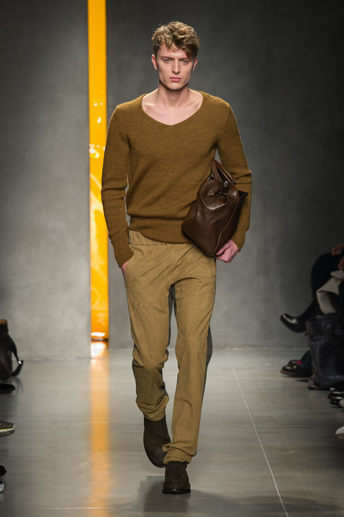 ボッテガ・ヴェネタ(BOTTEGA VENETA) 2014-15年秋冬メンズコレクション シルエット - 写真23