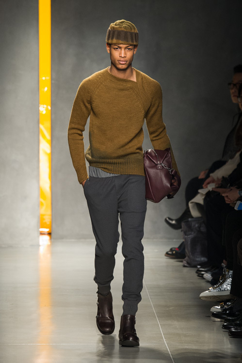 ボッテガ・ヴェネタ(BOTTEGA VENETA) 2014-15年秋冬メンズコレクション シルエット - 写真27