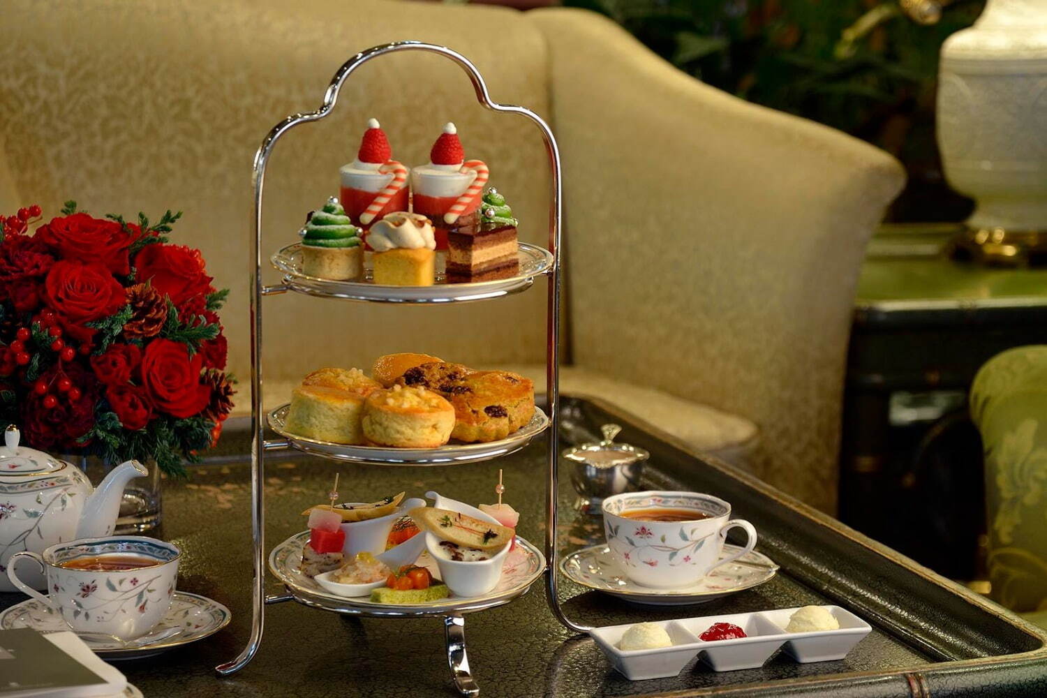 ホテル椿山荘東京「クリスマスアフタヌーンティー」