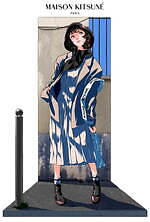 メゾン キツネ22年秋冬新作、鮮やかなグリーンのセットアップ＆キルティングバッグなど｜写真19