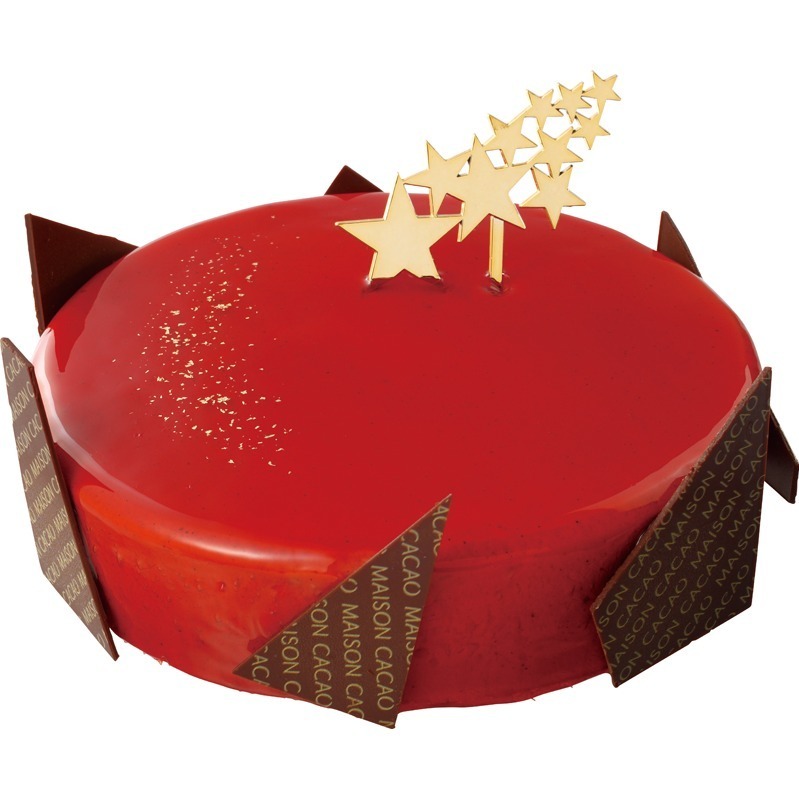セブン-イレブン22年クリスマスケーキ、ポムポムプリン型カスタード＆メゾンカカオ監修チョコケーキ｜写真2