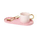 フランフラン“花びら型×パステルカラー”のテーブルウェア新作、ガラスドーム付きカフェセットなど｜写真25