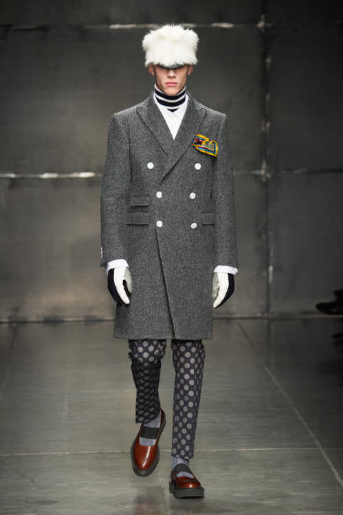 アンドレア ポンピリオ(ANDREA POMPILIO) 2014-15年秋冬メンズコレクション シルエット - 写真7