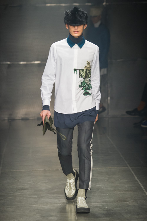 アンドレア ポンピリオ(ANDREA POMPILIO) 2014-15年秋冬メンズコレクション シルエット - 写真24
