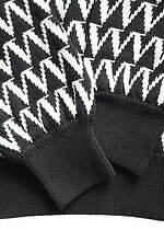 シャリーフの22年秋冬新作、“1枚で主役級”ジグザグ総柄ニット＆ドラゴン刺繍入りブルゾンなど｜写真48