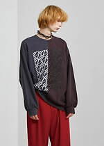 シャリーフの22年秋冬新作、“1枚で主役級”ジグザグ総柄ニット＆ドラゴン刺繍入りブルゾンなど｜写真5