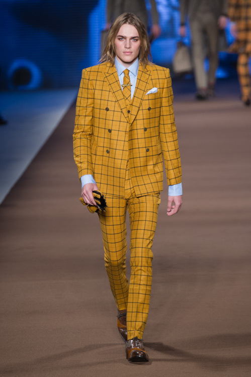 エトロ(ETRO) 2014-15年秋冬メンズコレクション シルエット - 写真13