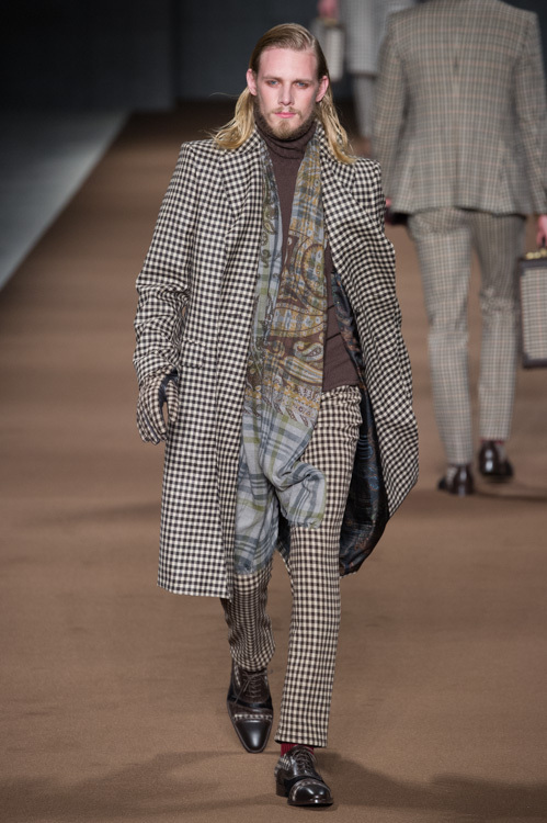 エトロ(ETRO) 2014-15年秋冬メンズコレクション シルエット - 写真17