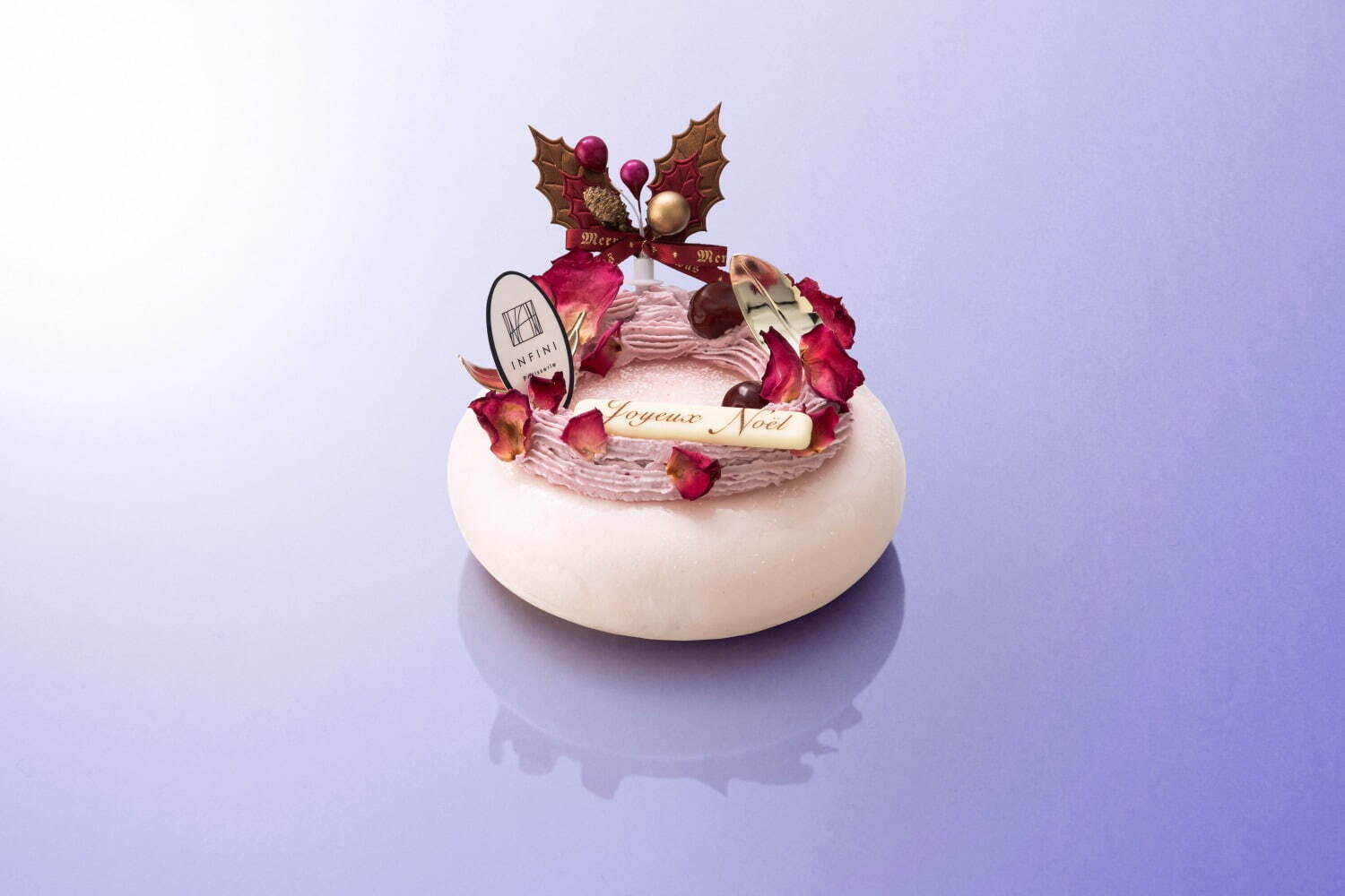 渋谷ヒカリエ ShinQsのクリスマスケーキ2022、“特大リボン”や“木彫り風クマ”のケーキ｜写真9