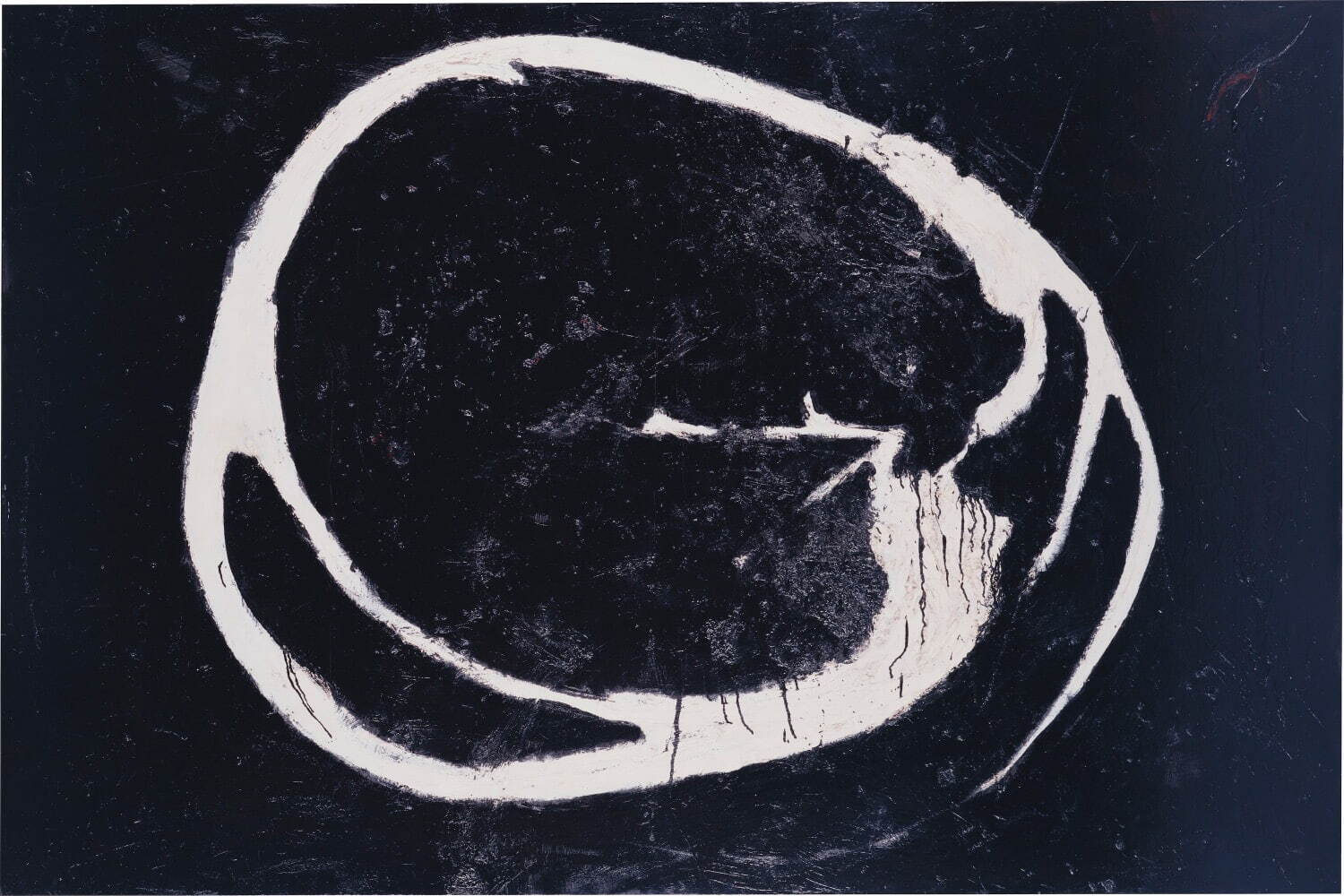 吉原治良《作品》1962年　油彩、カンヴァス　東京都現代美術館蔵
［出品会場：大阪中之島美術館］