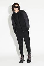 ディースクエアード×サッカー選手・イブラヒモビッチ、”黒”テーマのメンズコート＆デニムパンツ｜写真3