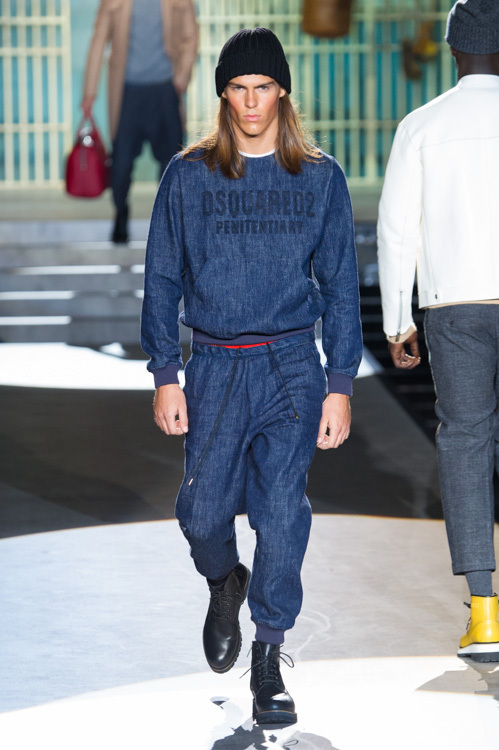 ディースクエアード(DSQUARED2) 2014-15年秋冬メンズコレクション シルエット - 写真21