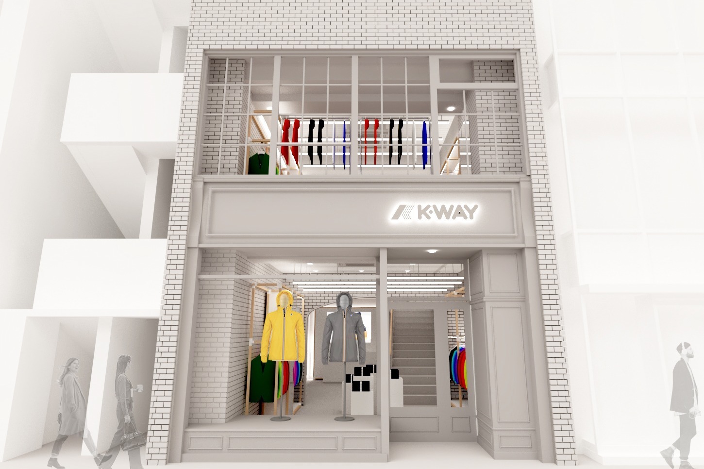 仏パリ発レインウェア「ケーウェイ」日本に本格上陸、渋谷明治通りに新旗艦店オープン