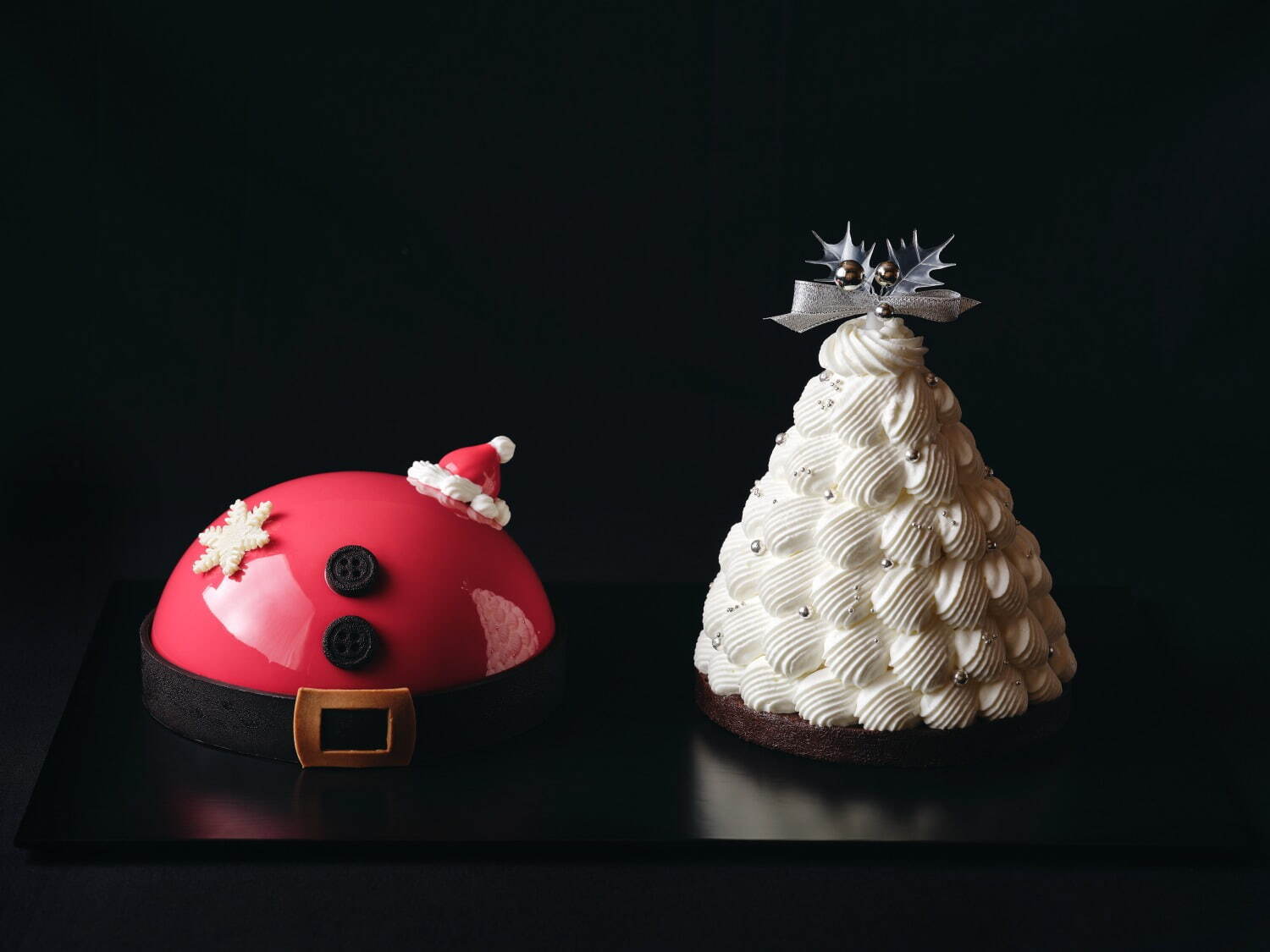 ロク キョウトのクリスマスケーキ2022、“もみの木”イメージの純白ショートケーキなど｜写真1