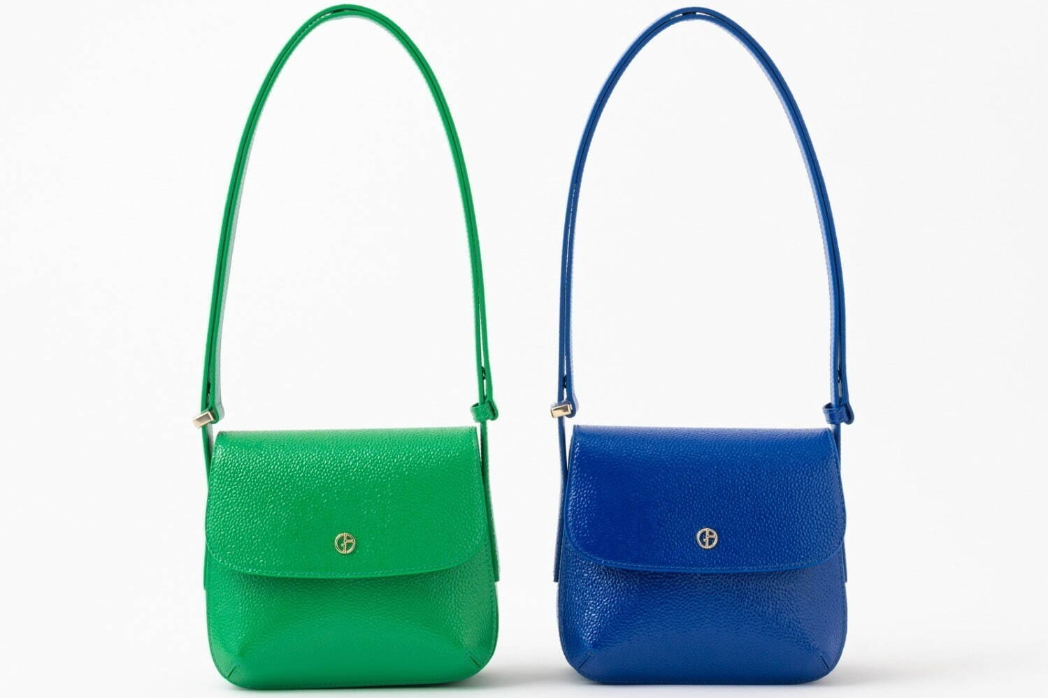 ジョルジオ アルマーニ「ラプリマ」グリーン＆ブルーの新作バッグ