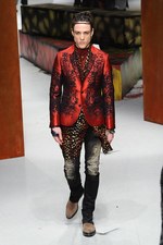 ロベルト カヴァリ 2014-15年秋冬メンズコレクション - 冒険心が取り払ったエレガンスの枠組み｜写真33