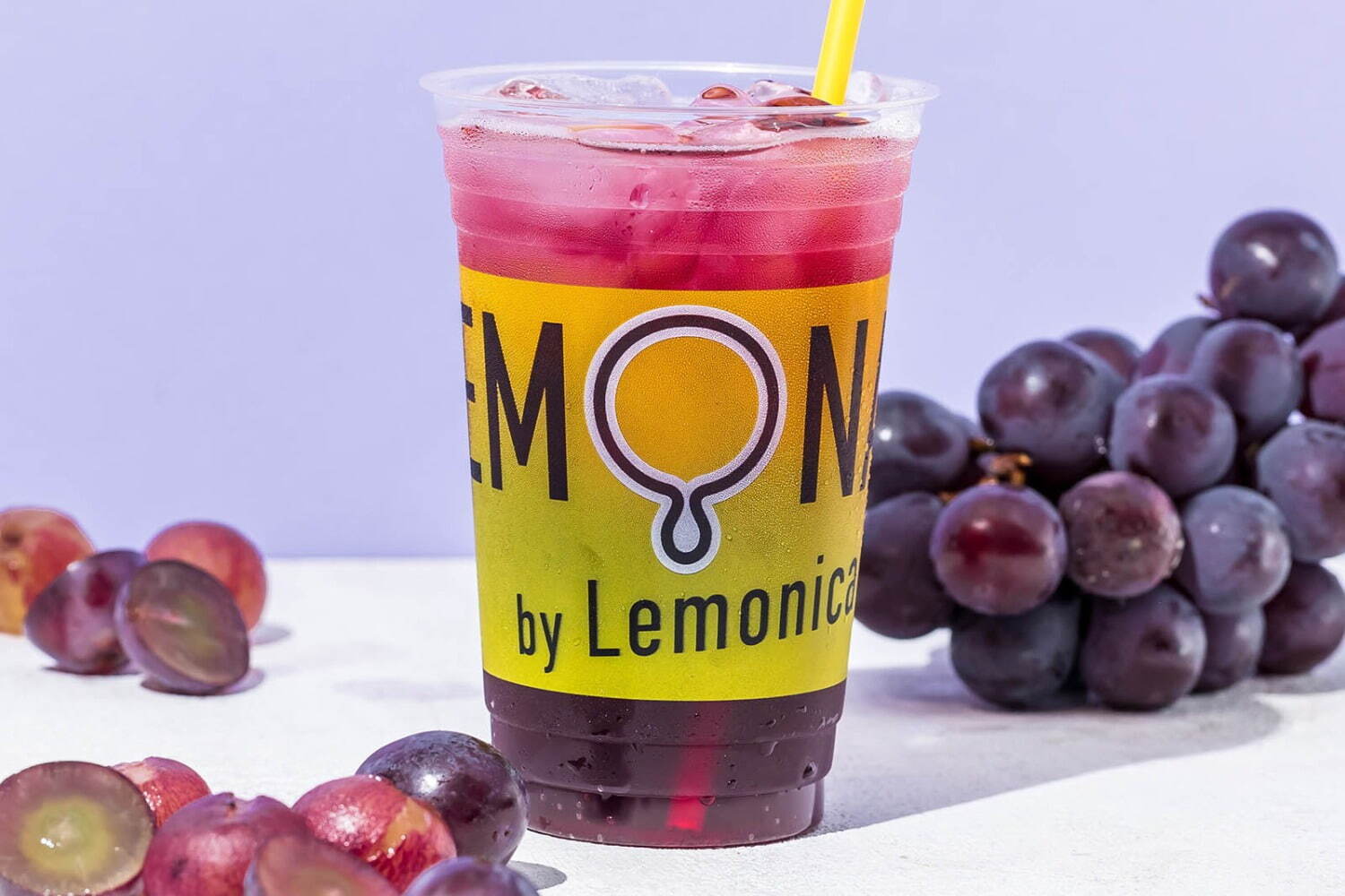 ぶどう｜レモネード専門店「レモネード バイ レモニカ」ぶどう＆ゆずの秋限定ドリンク