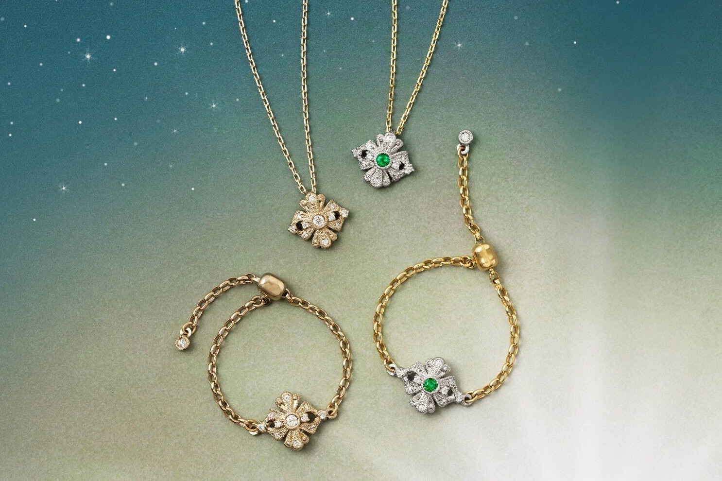 AbHeri アベリ ファッションリング AbHeri - yoshinob アベリ AbHeri ルビー ダイヤモンド リング