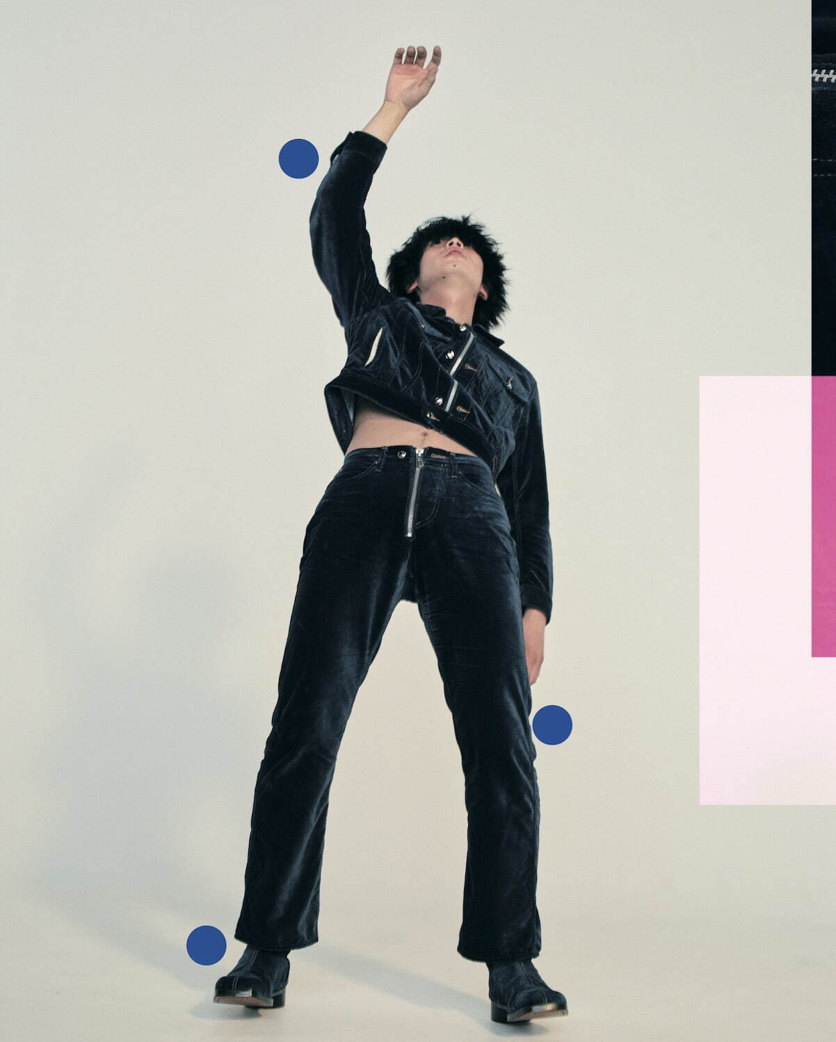 M A S U“インディゴ染めベルベット”ジャケットなど、パレットアートアライヴが13ブランドとコラボ - ファッションプレス