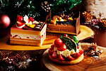インターコンチネンタルホテル大阪22年クリスマスケーキ、”サンタのヒゲ”を飾った贅沢ショートケーキ｜写真1