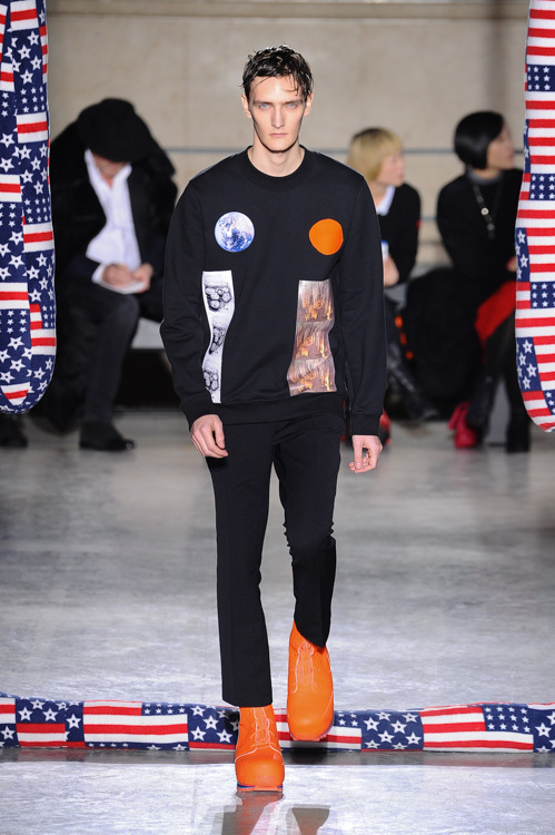 ラフ シモンズ(RAF SIMONS) 2014-15年秋冬メンズコレクション シルエット - 写真8