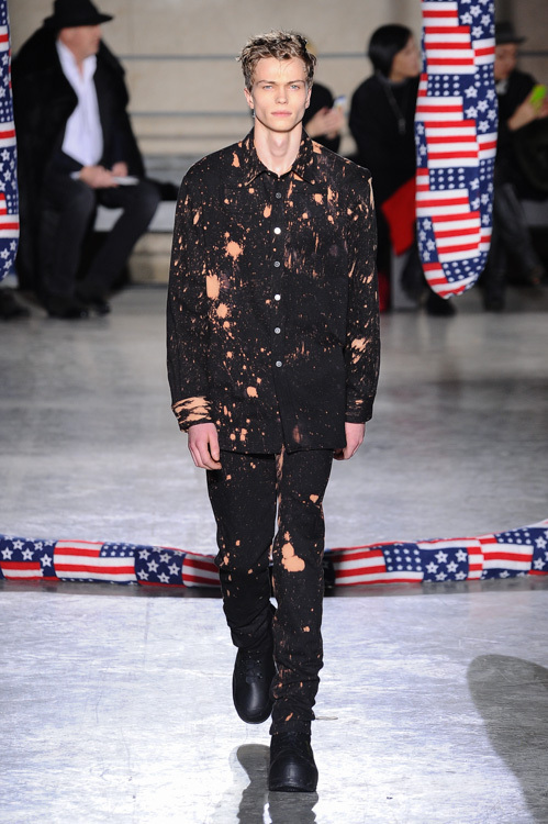 ラフ シモンズ(RAF SIMONS) 2014-15年秋冬メンズコレクション シルエット - 写真26