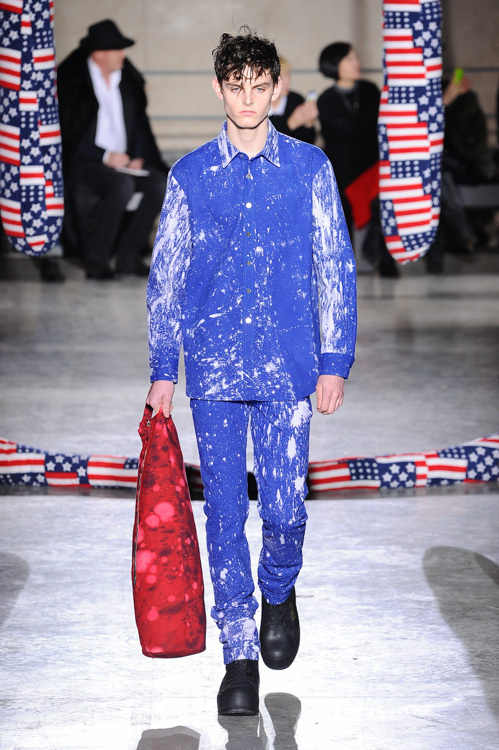 ラフ シモンズ(RAF SIMONS) 2014-15年秋冬メンズコレクション シルエット - 写真28