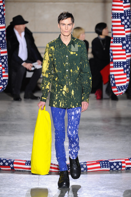 ラフ シモンズ(RAF SIMONS) 2014-15年秋冬メンズコレクション シルエット - 写真31