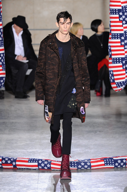 ラフ シモンズ(RAF SIMONS) 2014-15年秋冬メンズコレクション シルエット - 写真42