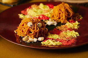 ザ・サウザンド京都のハロウィンアフタヌーンティー、オバケが覗く南瓜モンブラン&“栗”マカロン｜写真2