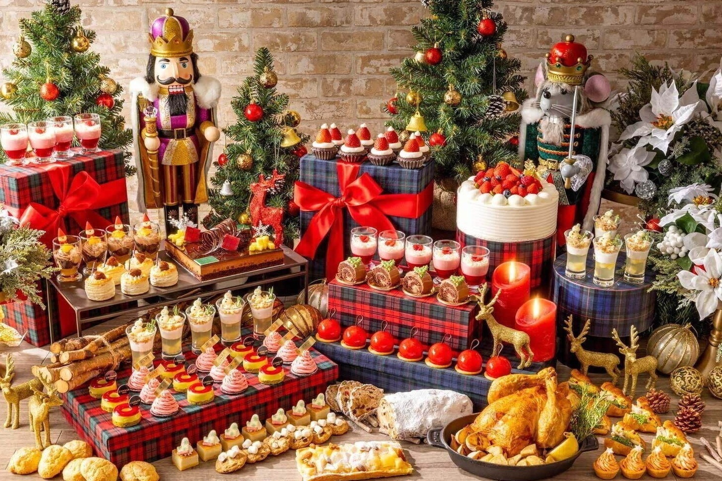 クリスマスビュッフェ特集2022＜関東編＞東京都内など有名ホテルが贈るスイーツ食べ放題