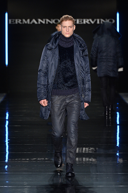 エルマンノ シェルヴィーノ(ERMANNO SCERVINO) 2014-15年秋冬メンズコレクション  - 写真13