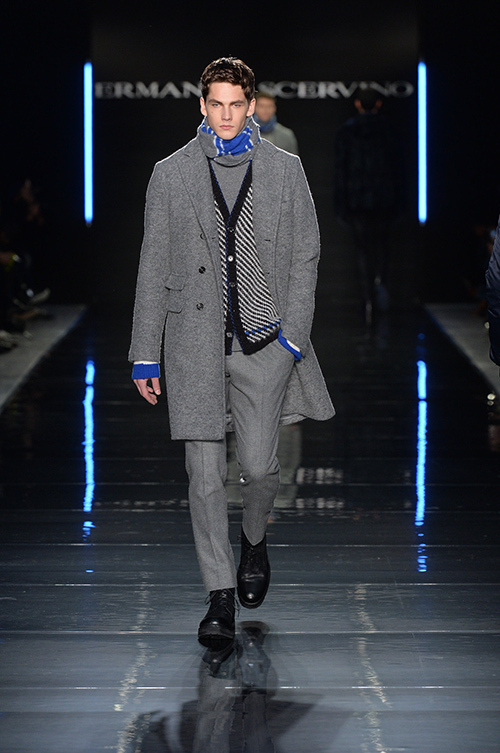 エルマンノ シェルヴィーノ(ERMANNO SCERVINO) 2014-15年秋冬メンズコレクション  - 写真16