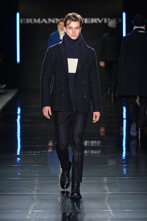 エルマンノ シェルヴィーノ(ERMANNO SCERVINO) 2014-15年秋冬メンズコレクション  - 写真27